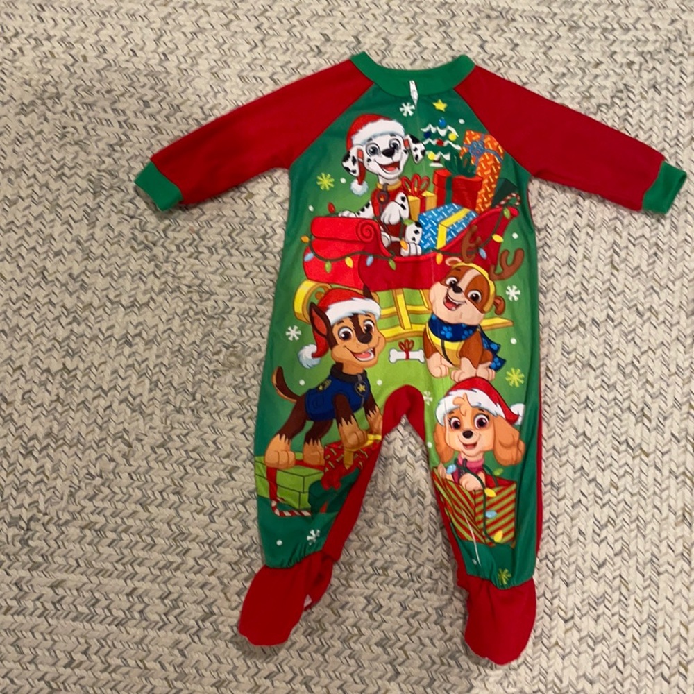 Paw patrol Christmas pajamas